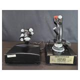 Pair of Thrustmaster Hotas cougar aviation PC