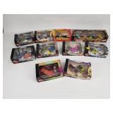 Group of Hot Wheels die cast toys