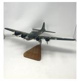 Boeing B-17F Flying Fortress wood model airplane