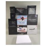 Collection of airplane models