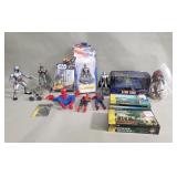 Group of toys "Star Wars", Marvel, "Star trek,