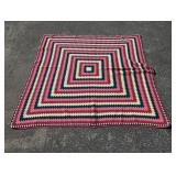 Pair of vintage afghans