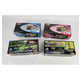 Group of signed NASCAR die cast model cars with