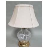 Waterford crystal table lamp