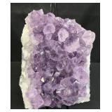 Large amethyst quartz specimen