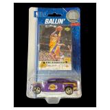 2007 Kobe Bryant die cast car & trading card