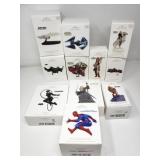 Group of Hallmark Keepsake Christmas ornaments