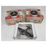 Group of die cast model airplanes