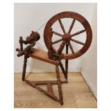 1976 H. Johansen oak spinning wheel