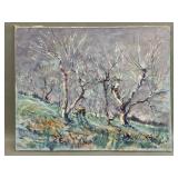 Signed Clifford Silsby (1896-1986) oil on canvas