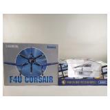 Pair of Franklin Mint die-cast model airplanes