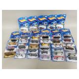 Collection of Hot Wheels toy cars