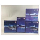 Collection of Hobbymaster airplane models