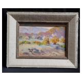 Dorothy Glasgow landscape oil/board