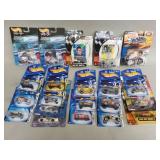 Collection of Hot Wheels toy cars