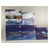 Group of die-cast Hobbymaster model airplanes