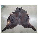 Cowhide leather rug made in (Brazil)