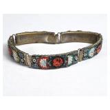 Vintage Italian micro-mosaic bracelet