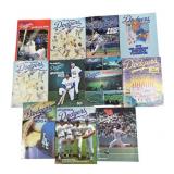 Vintage Dodgers yearbooks