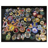 Collection of vintage military patches