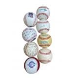 Lot of Major League Baseball baseballs