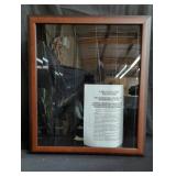 Wall hanging display case