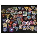 Collection of vintage military patches