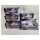 Group of Hot Wheels Nascar racing die cast model