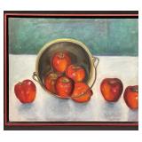 Framed, signed oil on canvas painting