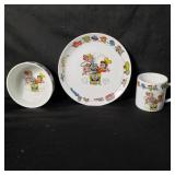Vintage Kellogs Snap, Crackle and Pop dish,