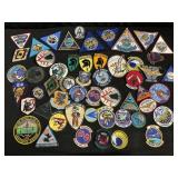Collection of vintage military patches