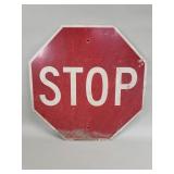 Vintage retired "Stop" sign