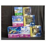 7 1:72 scale die-cast model airplanea