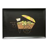 Vintage Couroc of Monterey decorative tray
