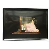 Vintage Couroc of Monterey decorative tray