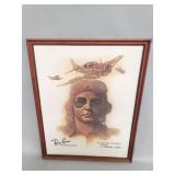 Vintage Ray-Ban sunglasses poster print