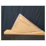 B52 aircraft acrylic windshield