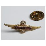 Vintage 10k gold Eclipse Pioneer 10 year service