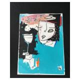 Oil painting on paper