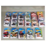 Collection of Hot Wheels toy cars