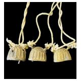 Lot of antique bronze clonk bells