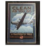 Vintage Boeing poster