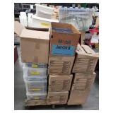 Pallet of books, vintage magazines, and ephemera