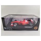 Hot Wheels die-cast F1 model Ferrari F2001
