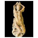 Vintage clay sculpture