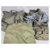 Group of vintage military bags