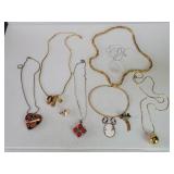 Group of costume jewelry