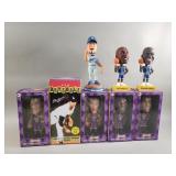 Bobble Head dolls Lakers and Dodgers