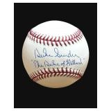 Duke Snider signed baseball