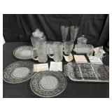 Princess house fantasia finely crafted crystal set